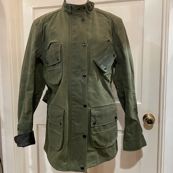 vanson benrus Jackets & Blazers - Vanson Benrus Stormer Trials green jacket. NWT XL